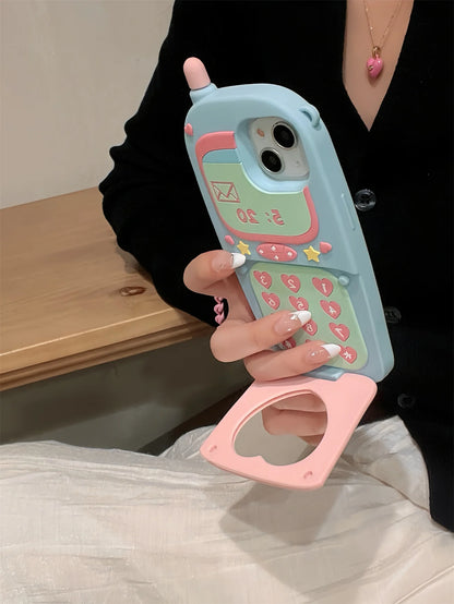 Flip Mirror Mini iPhone Case