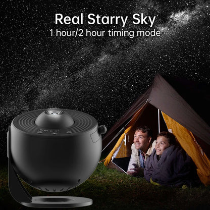 Galaxy Projector Night Light with 13 Film Discs – Starry Sky Planetarium Lamp