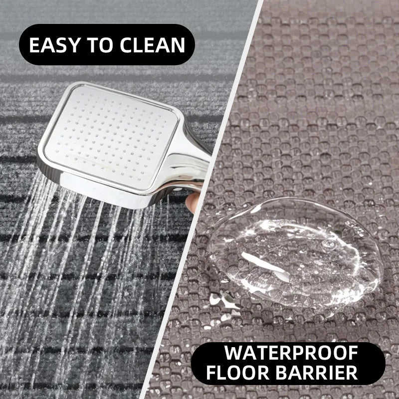 Ribbed Floor Mat – Durable, Washable & Non-Slip Door Mat