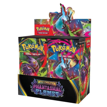 360 Pack Pokémon Mega Evolution Phantasmal Flames English Trading Cards