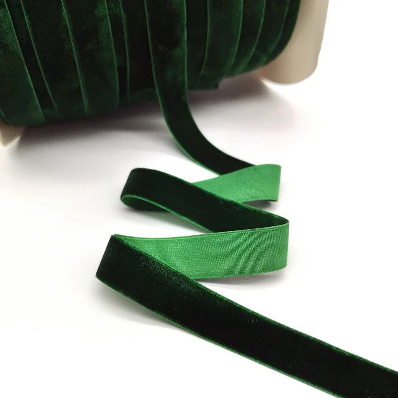 Velvet Ribbon 5 Yards – 6mm to 25mm Wide for Wedding, Gift Wrapping & DIY