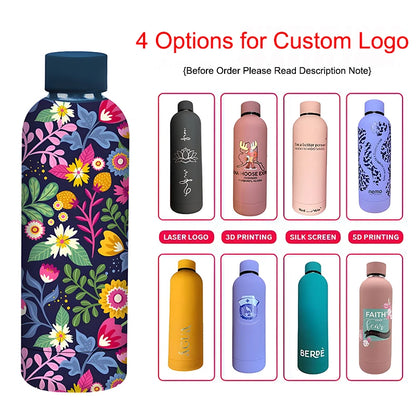 Stainless Steel Vacuum Water Bottle – Insulated Sports Flask for Outdoor & Travel