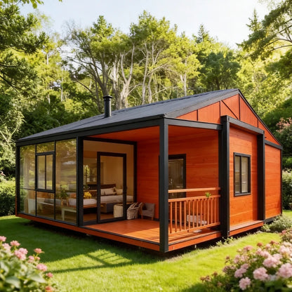 Expandable Prefab Steel Container Tiny House