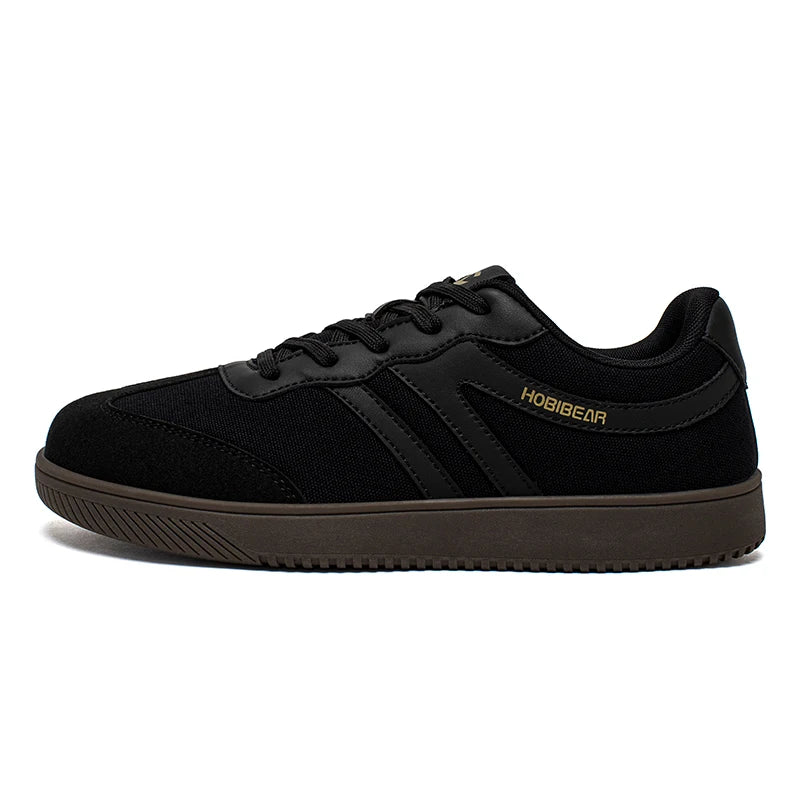 Hobibear Wide Toe Sneakers – Men's & Women's Minimalist Lace-Up Walking Shoes