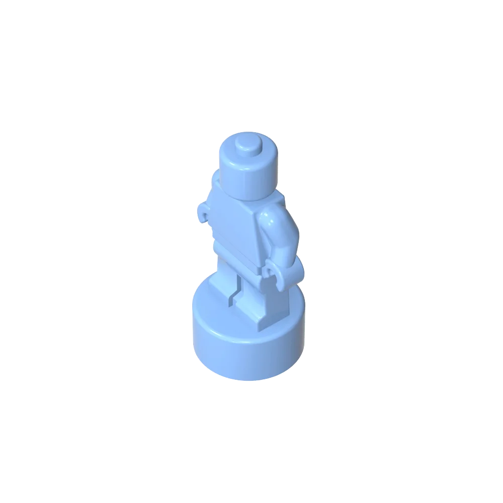 Minifig Trophy Statuette Building Block Part – Compatible Brick Piece