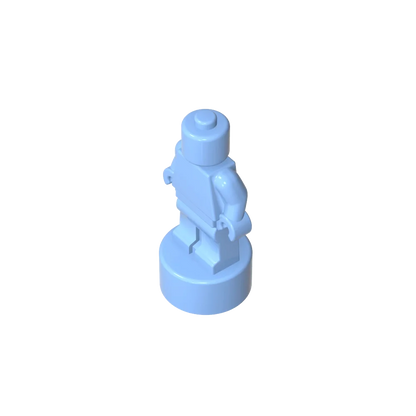 Minifig Trophy Statuette Building Block Part – Compatible Brick Piece
