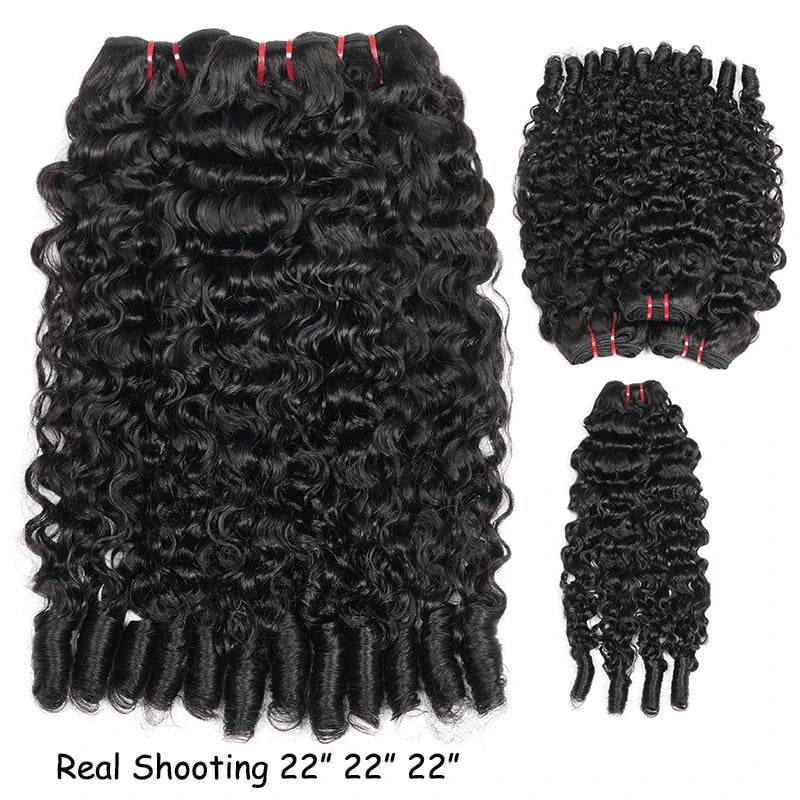 Raw Burmese Curly Hair Bundles – 100% Virgin Human Hair