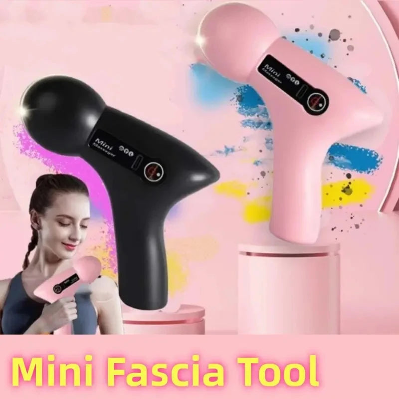 Mini Massage Gun Rechargeable Fascia Gun for Full Body Relief