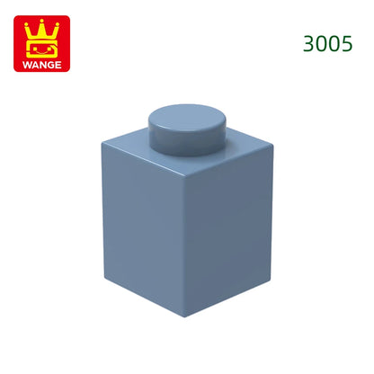 Wange 3005 1x1 Basic Brick MOC Parts – 232pcs Bulk Pack