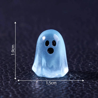 Glow in the Dark Mini Ghost Figures Miniature Landscape Decor