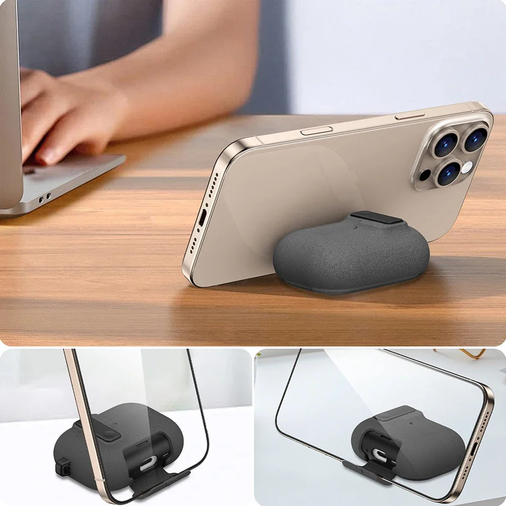 AirPods Case with Auto Lock, Kickstand & Keychain Ring – Protective Cover