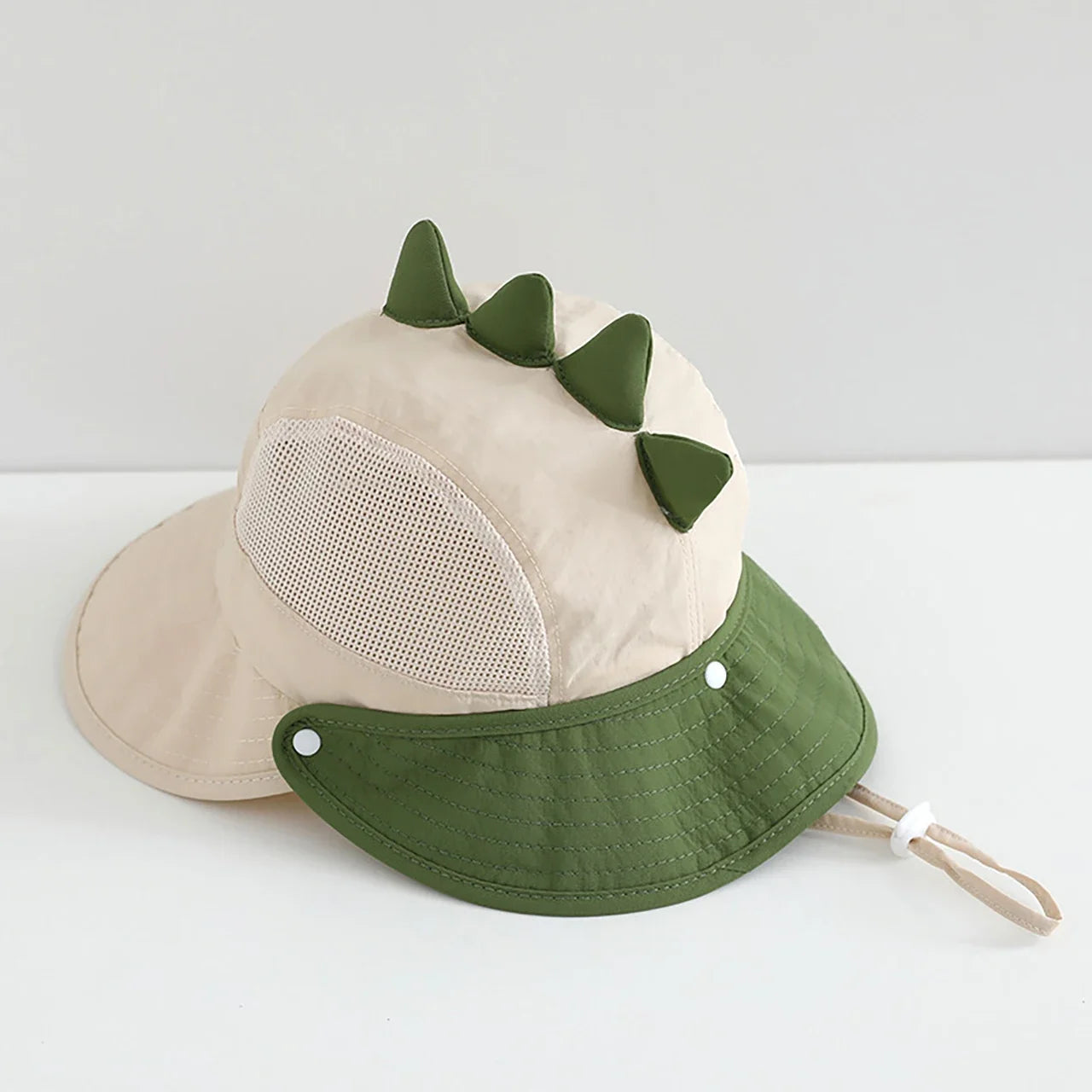 Kids Cartoon Animal Ear Sun Hat with Breathable Mesh