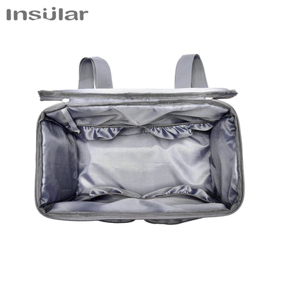 Large Capacity Diaper Bag Backpack – Travel Nappy Bag with Anti-Loss Zipper