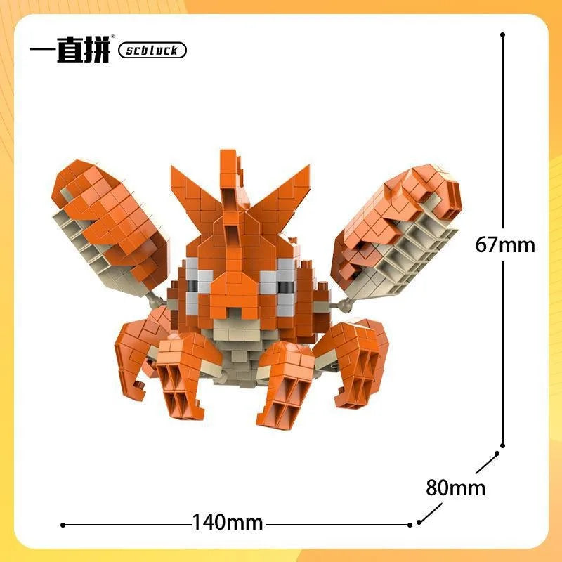 Pokemon Mini Building Blocks – Pikachu, Charizard, Eevee & More