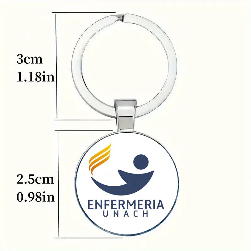 Custom Photo Keychain – Personalized Logo & Family Portrait Keyring