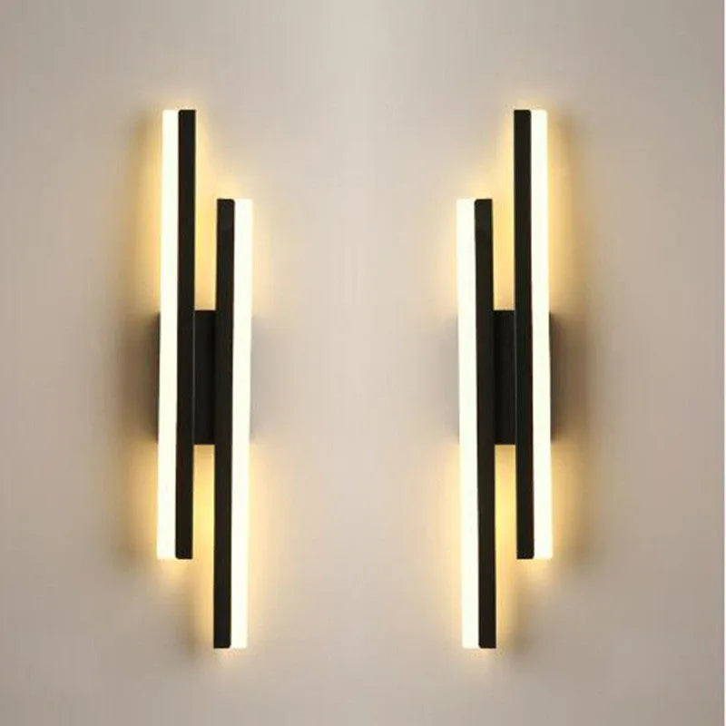 LED Wall Sconce – Modern Acrylic Pipe Lamp for Bedroom & Living Room