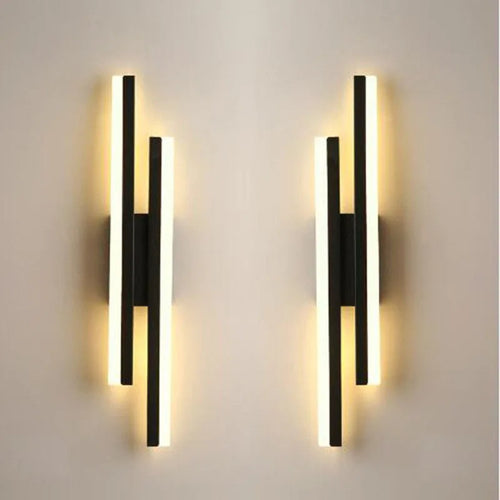 LED Wall Sconce – Modern Acrylic Pipe Lamp for Bedroom & Living Room