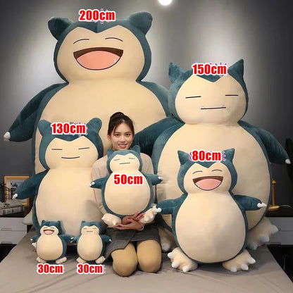 30CM 200CM Giant Pokémon Snorlax Plush Pillow