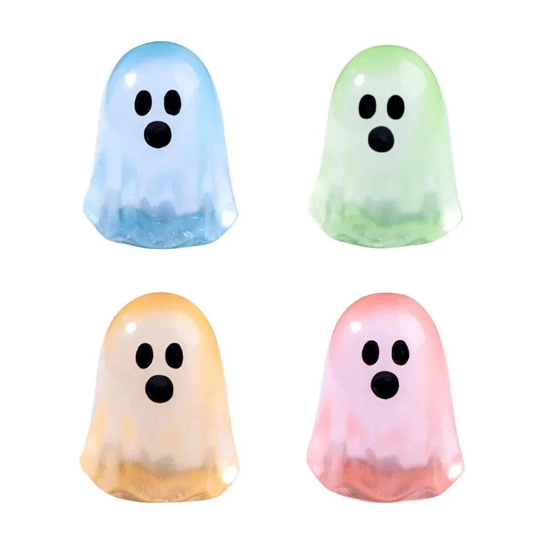 Glow in the Dark Mini Ghost Figures Miniature Landscape Decor