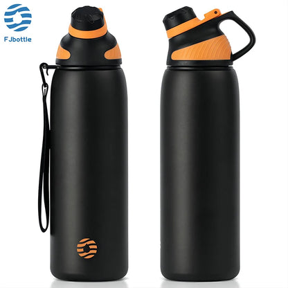 Insulated Stainless Steel Water Bottle with Magnetic Lid