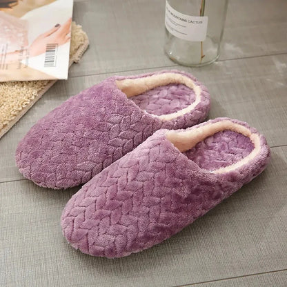 Fluffy Home Slippers – Unisex Soft Anti-Slip Indoor Slides