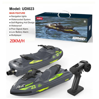 UDI023 2.4G High Speed RC Jet Spray Boat