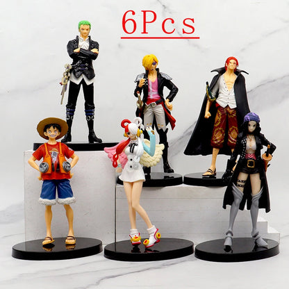 One Piece Film Red Action Figures – Luffy, Zoro, Nami & More