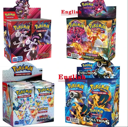 360PCS Pokémon Destined Rivals Prismatic Evolutions Booster Cards