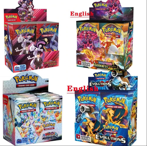 360PCS Pokémon Destined Rivals Prismatic Evolutions Booster Cards