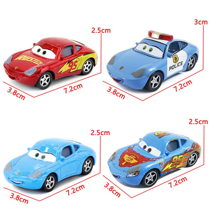 Disney Pixar Cars Sally Lightning McQueen Diecast Toy Car Set
