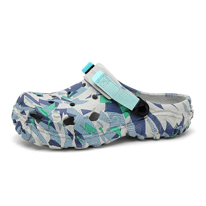 Men’s Camouflage Garden Clog Sandals