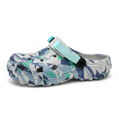 Men’s Camouflage Garden Clog Sandals