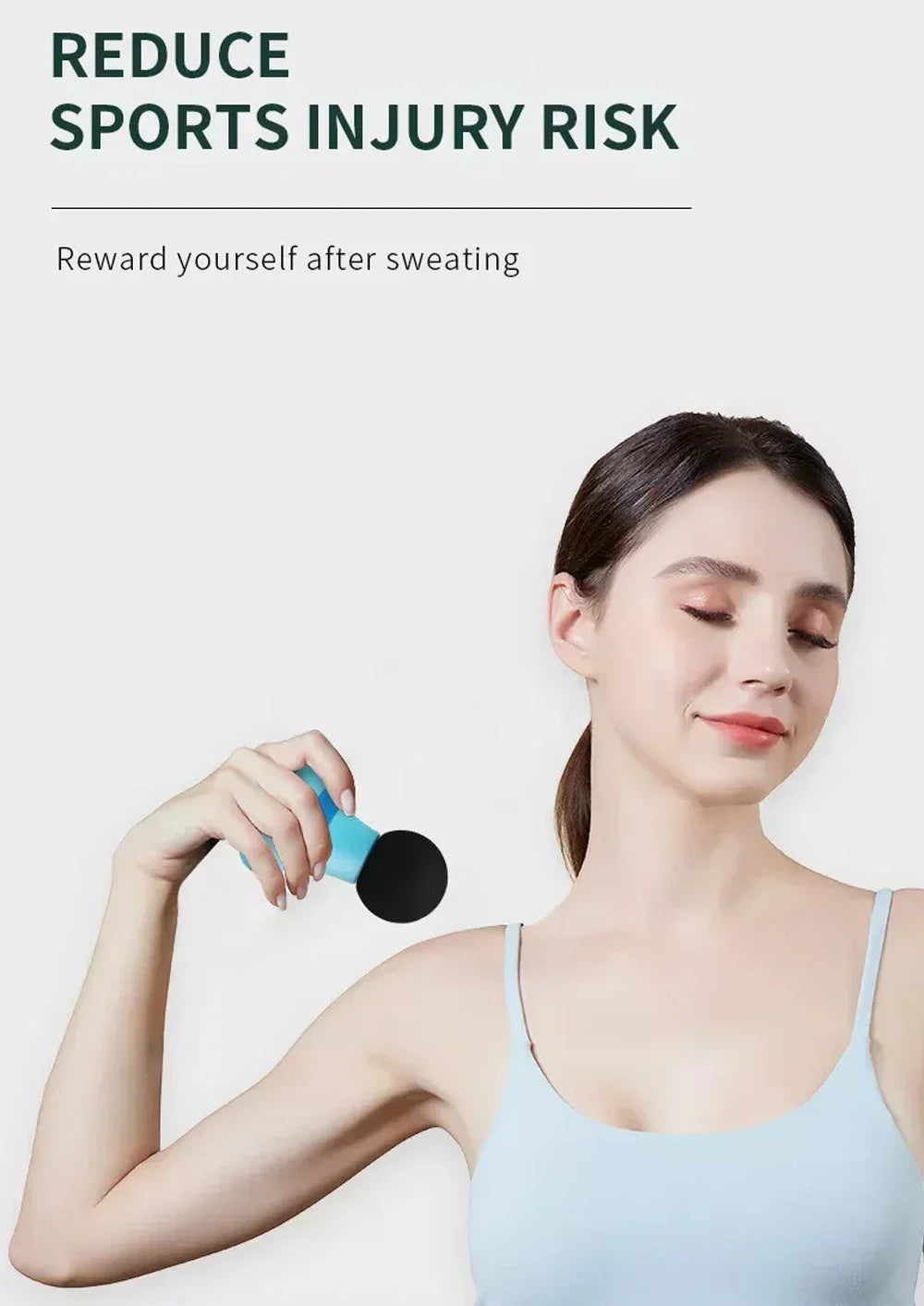 Mini Massage Gun – Portable Deep Tissue Percussion Massager