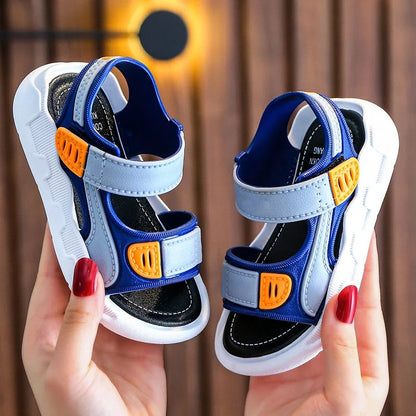 Kids Sport Sandals – Soft Sole Anti-Slip Summer Beach Shoes