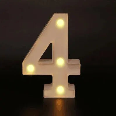 LED Marquee Letter & Number Lights Night Light Home Decor