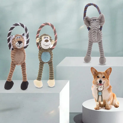 Interactive Squeaky Chew Toy for Puppies and Kittens