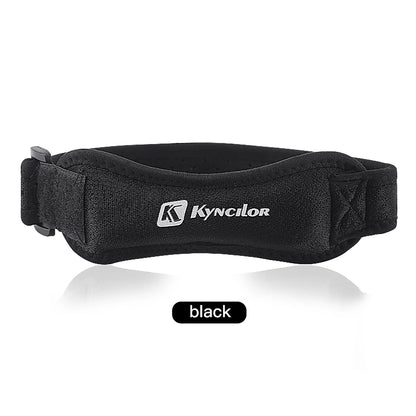 Patella Knee Strap Adjustable Silicone Tendon Support Band for Running Sports