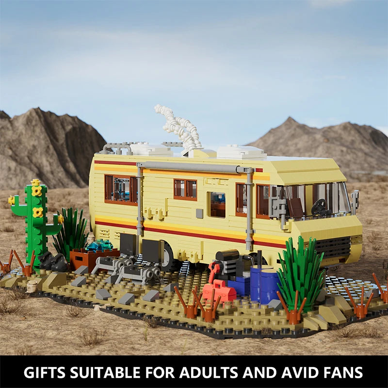 Breaking Bad RV Building Blocks Set – 904 Pieces