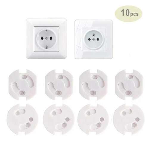 Baby Outlet Covers (10pcs) – Child Safety Socket Protectors