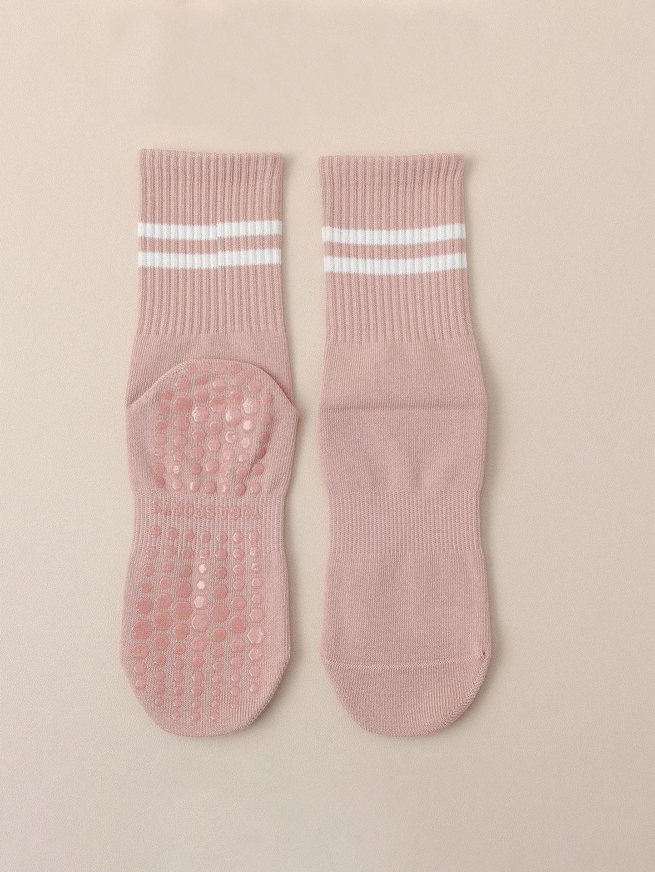 4 Pairs Women's Non Slip Pilates Yoga Grip Socks