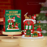 Big christmas house