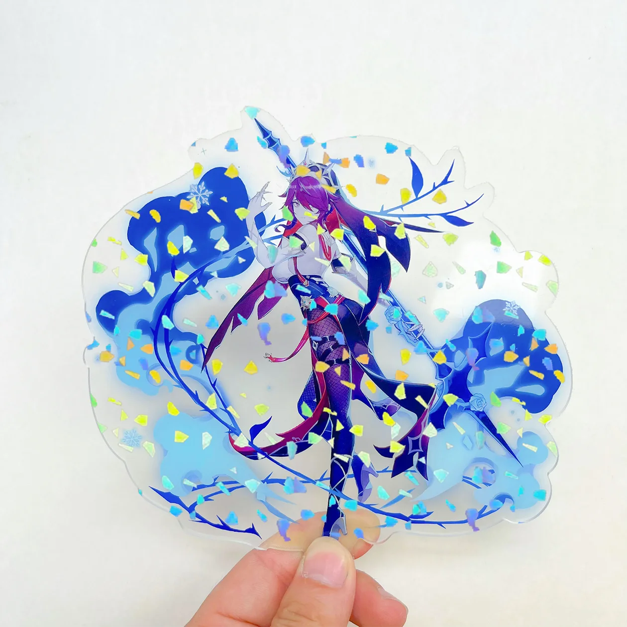 Custom Anime Acrylic Stand with Hologram Printing