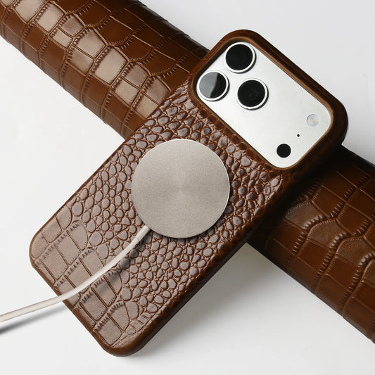 Real Leather iPhone Case