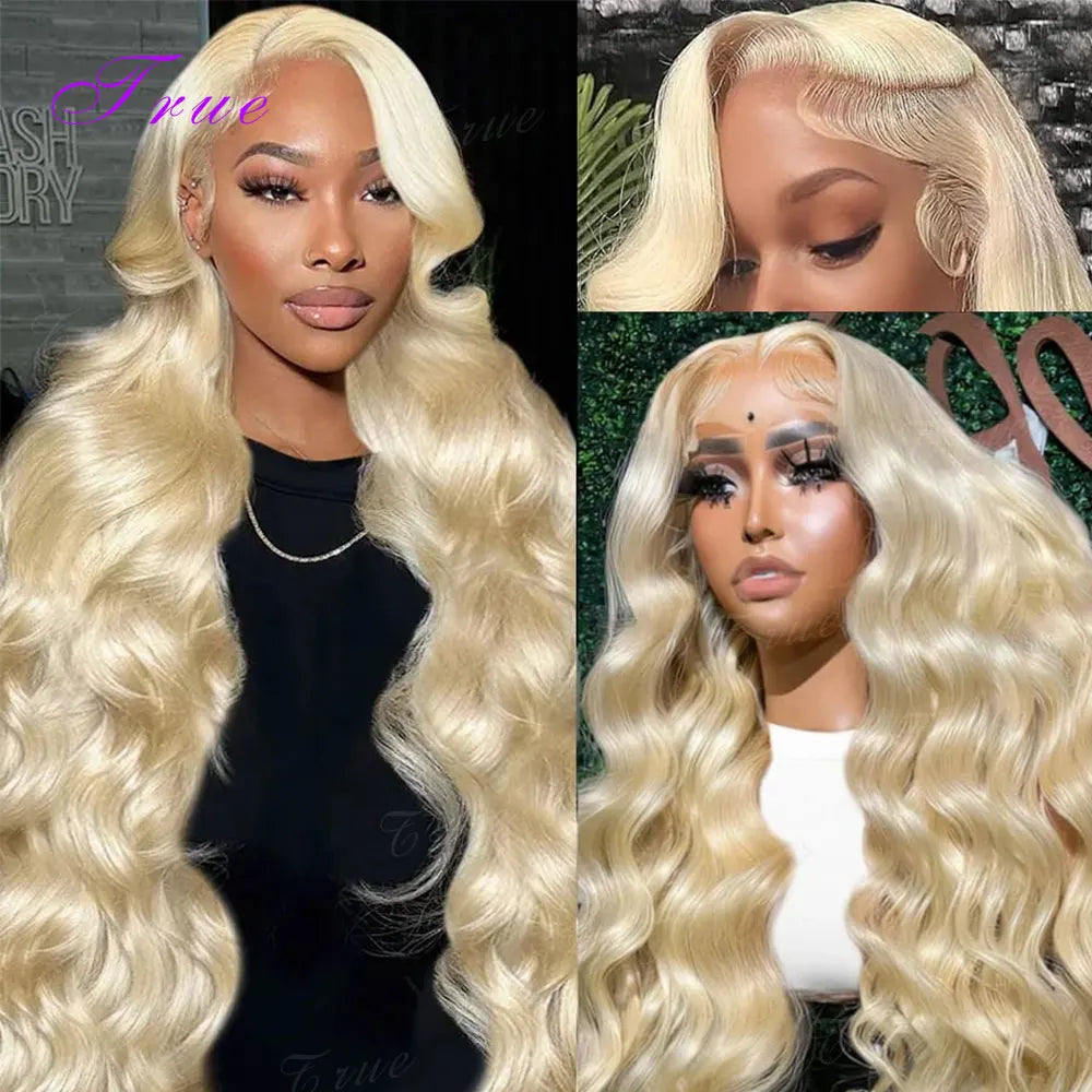 613 Blonde Body Wave 13x6 HD Lace Front Wig – Human Hair