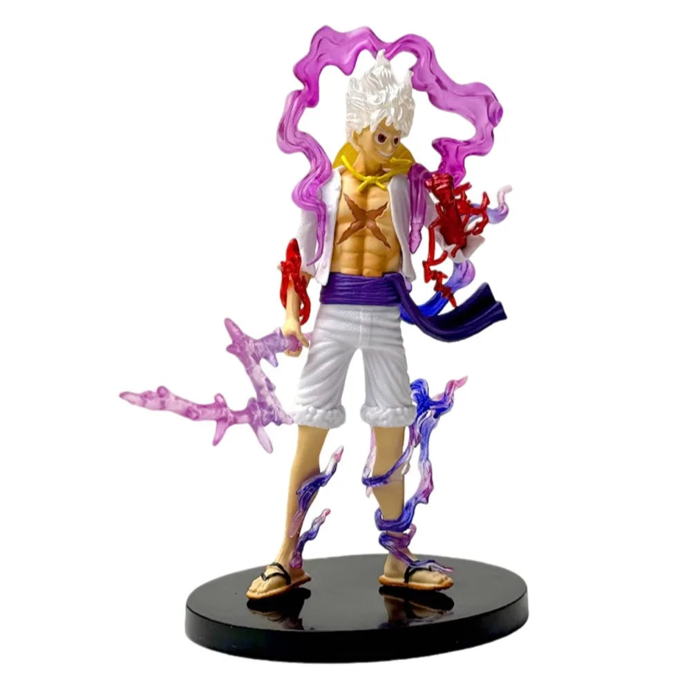 21CM One Piece Luffy Gear 5 Sun God Nika Action Figure