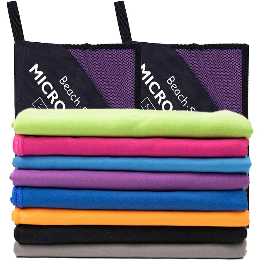 Outdoor Sports Microfiber Towel – Quick-Dry & Super Absorbent
