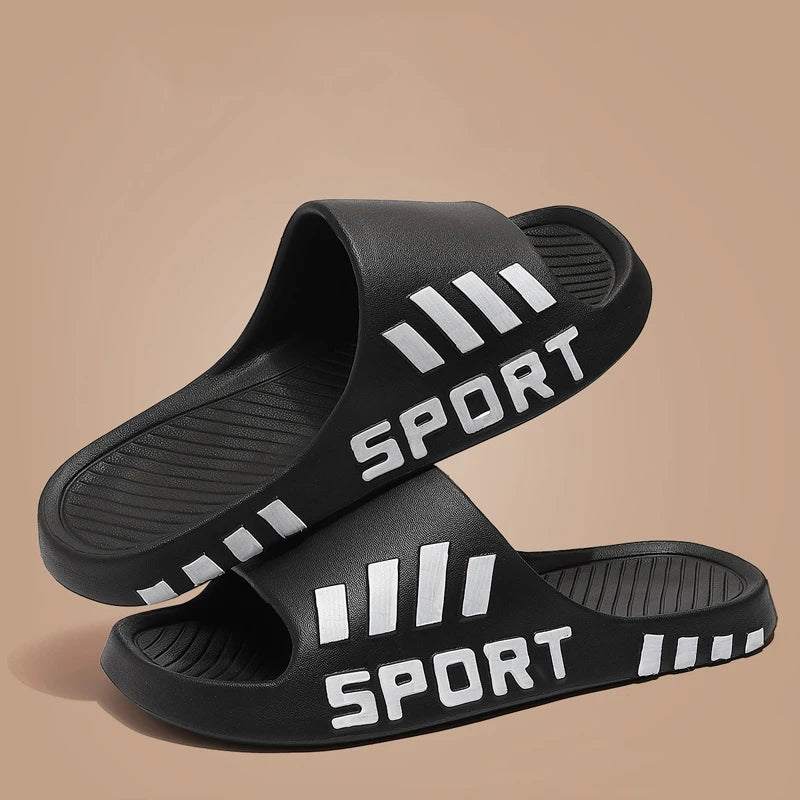 Men's Non-Slip Slide Slippers – Indoor & Outdoor Sandals