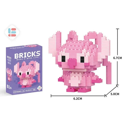 Mini Building Blocks Cartoon Character Figure – Tsum Tsum Style