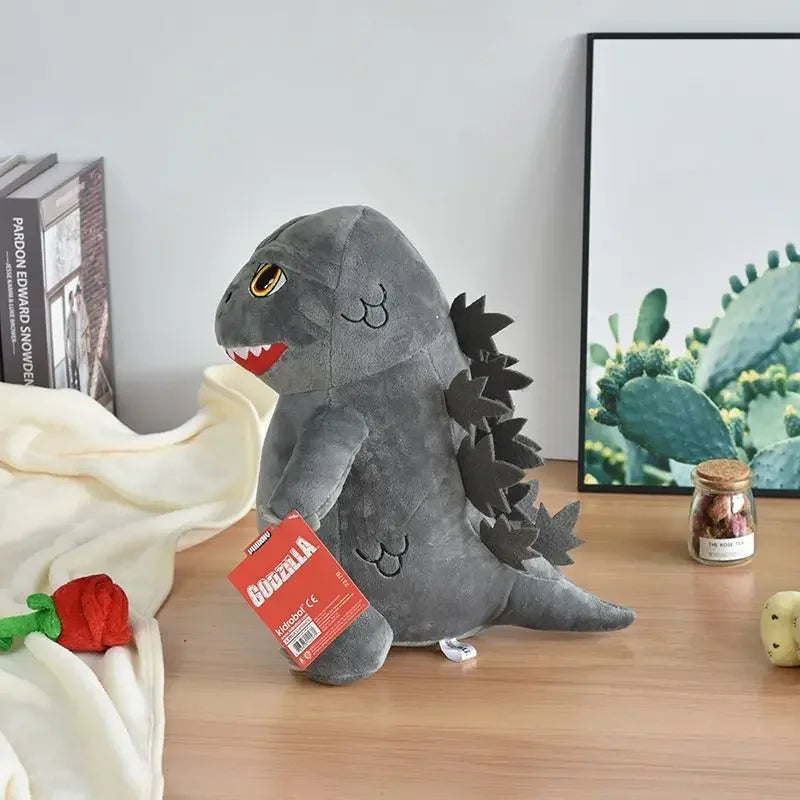 Godzilla Stuffed Plush Toy – Cute Chibi Soft Doll 7.9in