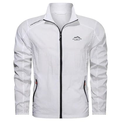 Men's UPF 100+ UV Protection Windbreaker Jacket – Ultra-Light